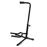 Гітарна стійка підлогова JX31 з утримувачем (типу автофлип) універсальна, фото 6