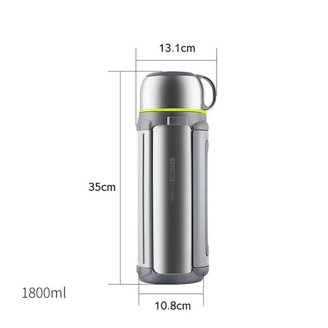 Термос титановий TILIVING TITANIUM 1800мл