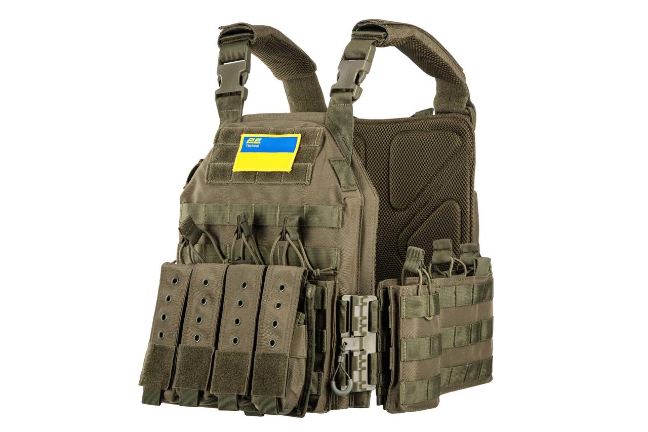 2E Tactical Плитоноска Combat Тип 3, зелена