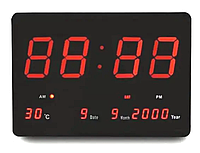 Электронные Часы с Будильником Elite EL-4632 Red