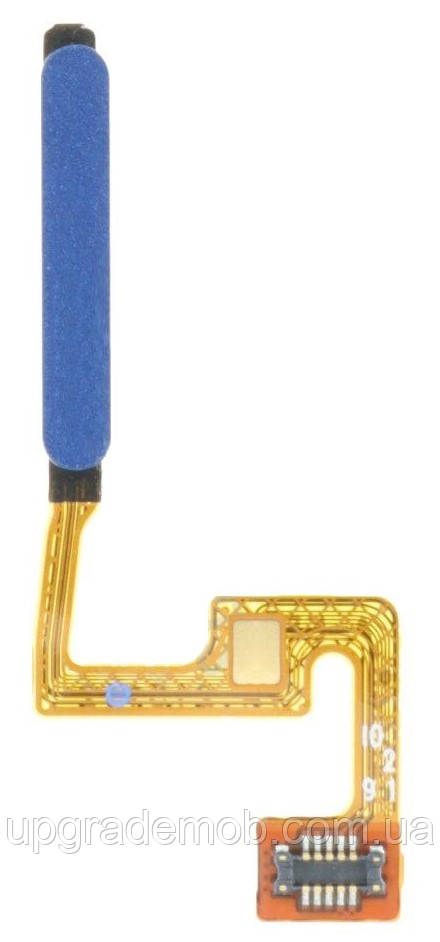 Шлейф Motorola XT2175-1 Moto G200 5G з сканером відбитка пальця синього кольору Stellar Blue оригінал, фото 1