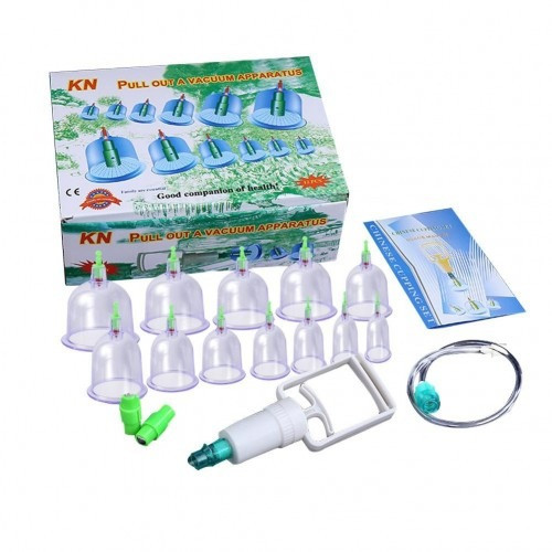 Вакуумні банкі з насосом 12 шт., фото 1