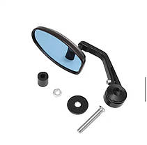 Мото дзеркала в торець руля овальні, фото 2