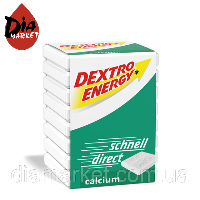 Dextro Energy Calcium — швидка глюкоза з кальцієм, фото 1