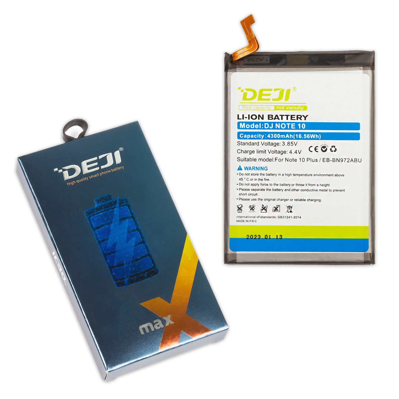 АКБ SAMSUNG N972 Note 10 Plus (EB-BN972ABU) DEJI (4300 mAh)
