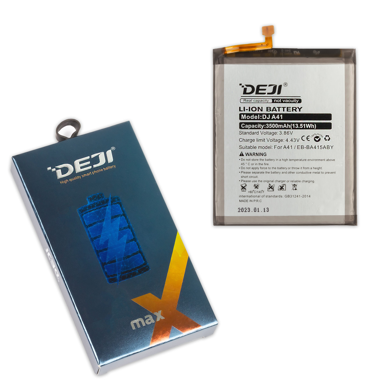 АКБ SAMSUNG A415 A41 (EB-BA415ABY) DEJI (3500 mAh)