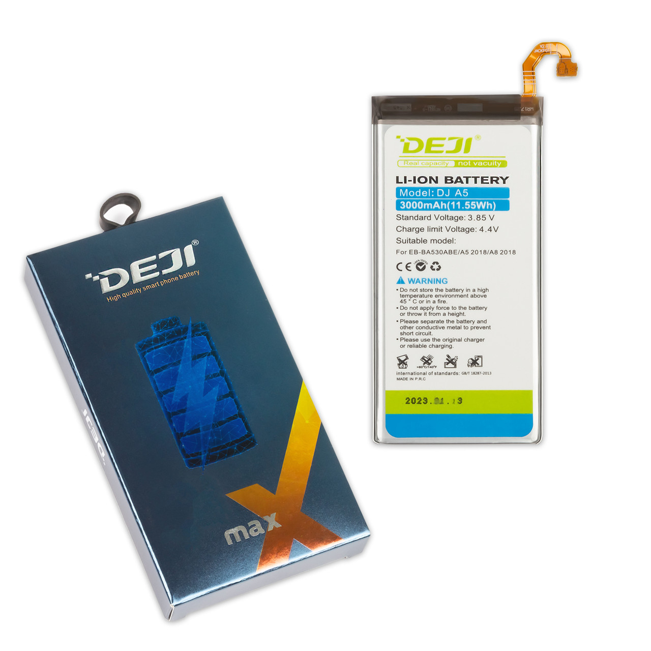 АКБ SAMSUNG A530 A8 (2018) (EB-BA530ABE) DEJI (3000 mAh)