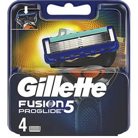 Змінні касети леза Gillette Fusion Proglide 4 шт (Оригінал, Німеччина)