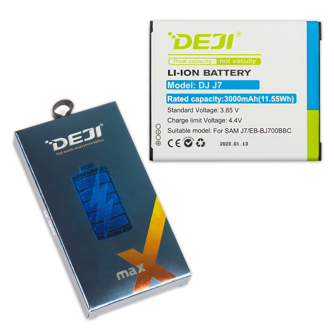 АКБ SAMSUNG J700/J400 J7 (2015)/J4 (2018) (EB-BJ700BBC/EB-BJ700BBE) DEJI (3000 mAh)