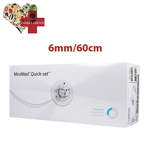 Катетери для інсулінової помпи Quick-Set Medtronic ММТ-399 6/60 1 штука, фото 1