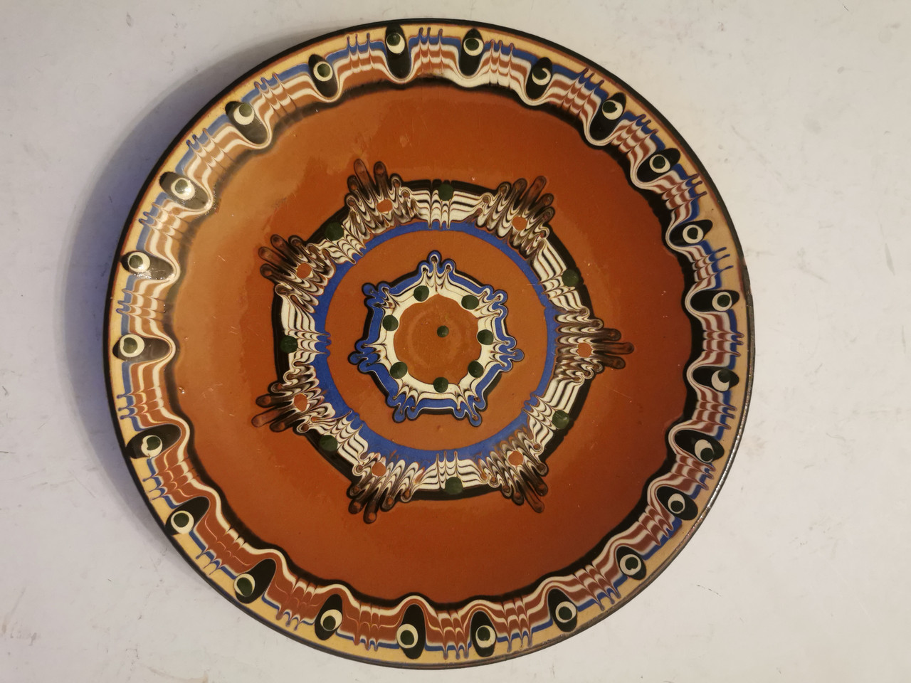 Керамічна настінна тарілка, панно, фото 1