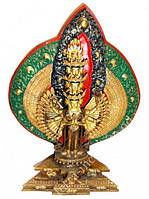 Статуэтка с позолотой Непал Авалокитешвара