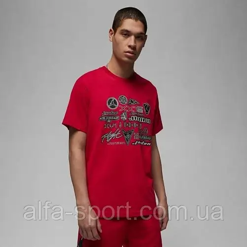 Футболка Jordan Brand GFX SS Crew 4 (DX9599-687), фото 1