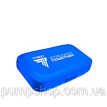 Таблетниця Trec Nutrition Stronger Together Pill-box (червона/чорна), фото 3