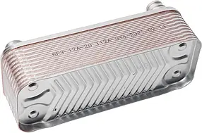 Теплообмінник ГВП 20 пластин Vaillant MAX Pro-Plus 32 кВт, 36 кВт VUW /2, R1, R3, 065153, фото 5