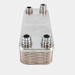 Теплообменник ГВС 20 пластин Vaillant MAX Pro-Plus 32 кВт, 36 кВт VUW /2, R1, R3, (аналог 065153), фото 2