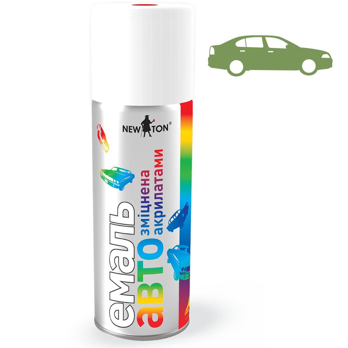 Емаль авто 325 Липа зелена Lada аерозоль 400мл NewTon