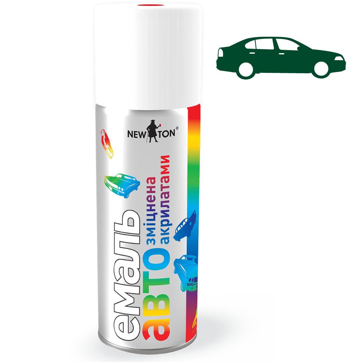 Емаль авто 394 Темно-зелена Lada аерозоль 400мл NewTon