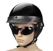 Шолом Choper City-Bike BLD-513 чорний глянець XL + окуляри Мотошолом каска
