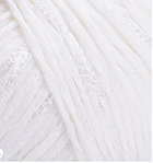 Нитки пряжа для в'язання бавовна/віскоза SYMPHONY YarnArt Симфоні № 2101 - білий