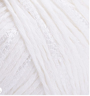 Нитки пряжа для в'язання бавовна/віскоза SYMPHONY YarnArt Симфоні № 2101 - білий