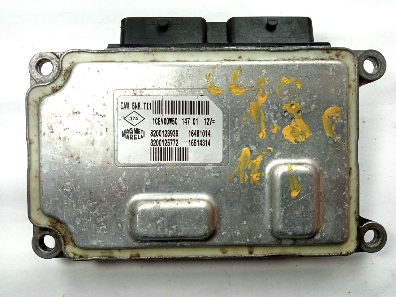 Електронний блок керування renault IAW 5NR.TI1 / 1CEVXOW5C 14701 12V / 8200123939 / 8200125772 /iaw 5nr.ti1, фото 1
