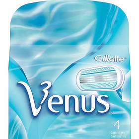 Змінні касети леза Gillette Venus 4 шт (Оригінал, Німеччина)