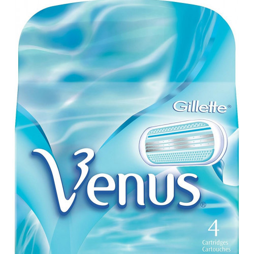 Змінні касети леза Gillette Venus 4 шт (Оригінал, Німеччина)