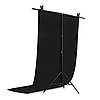 Набір стійки і 3 ПВХ фона 120 х 200 см Білий, Чорний, Сірий, фото 6