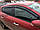 Дефлектори вікон (вітровики) Renault Megane 3 (хетчбек) 2008-2016 (Hic), фото 8