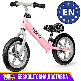 Велобіг дитячий від 3-х років  Kidwell REBEL PINK Біговел