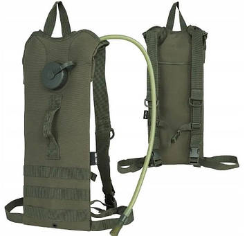 Гідратор  Mil-Tec 3л. олива  тактичний,  14537101 фляга плечова PeremogaUA