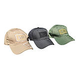 Бейсболка військова 5.11 Tactical black "Чорний Хрест", фото 4