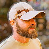 Бейсболка військова 5.11 Tactical 3 color desert "Хрест", фото 7