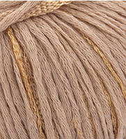 Нитки пряжа для в'язання бавовна/віскоза SYMPHONY YarnArt Симфоні № 2105 - беж