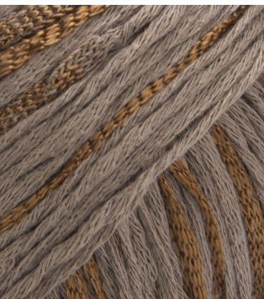 Нитки пряжа для в'язання бавовна/віскоза SYMPHONY YarnArt Симфоні № 2107 - темний беж, фото 1