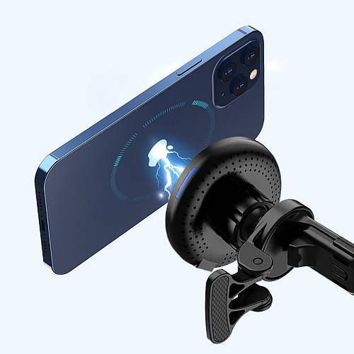 Купить Быстрая 15W MagSafe магнитная беспроводная автомобильная зарядка ...