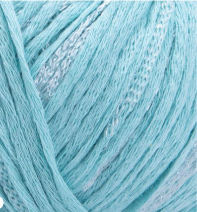 Нитки пряжа для в'язання бавовна/віскоза SYMPHONY YarnArt Симфоні № 2122 - блакитний
