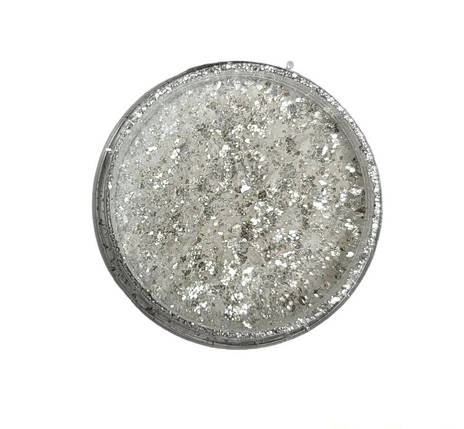 Гліттер харчовий "Срібло" YeroColors 2 г, фото 2
