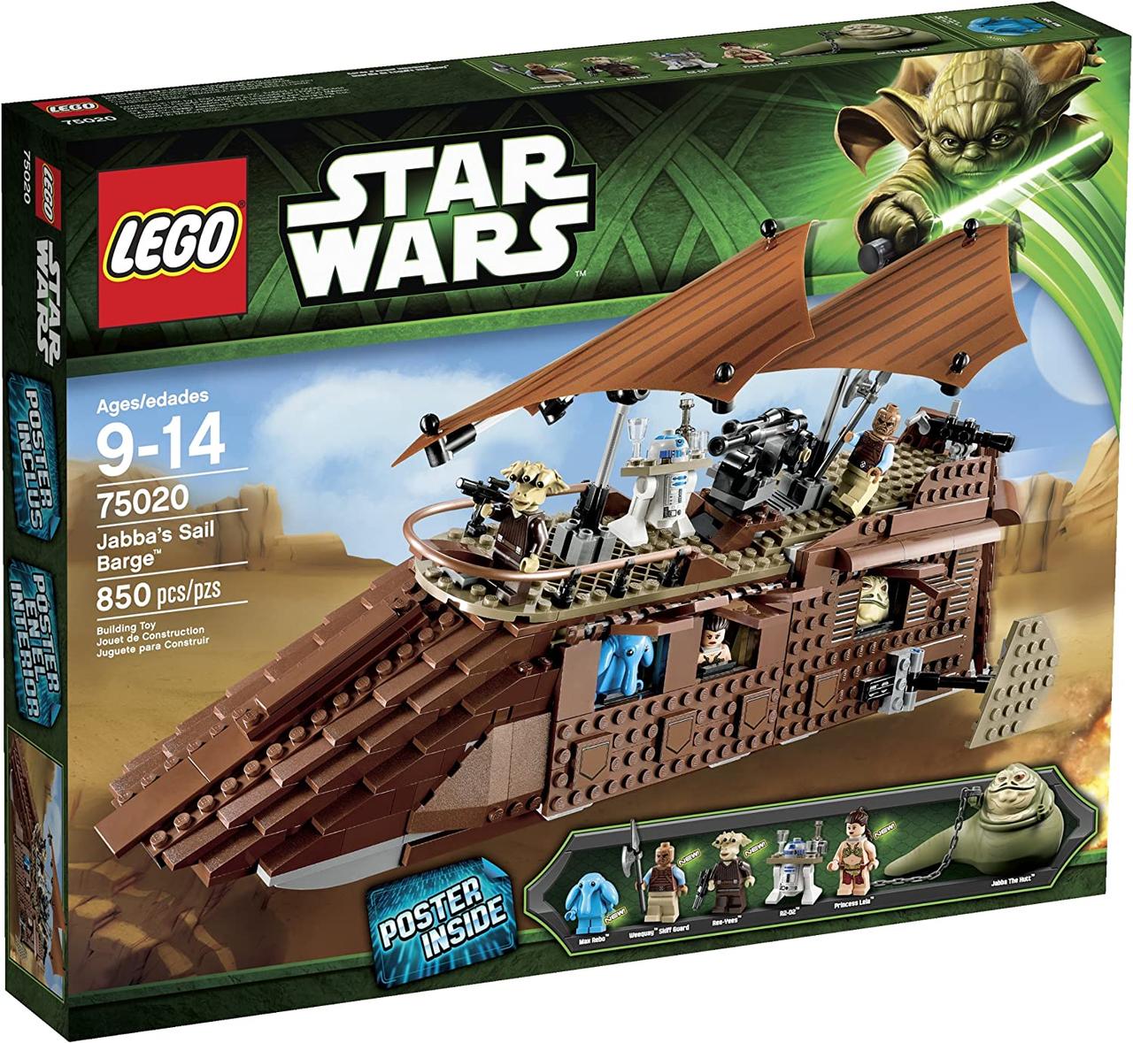 Конструктор LEGO Star Wars Пустельний корабель Джабби (75020), фото 1