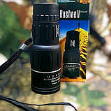 Мисливський монокль монокуляр Bushnell 16х52 в чохлі, фото 8