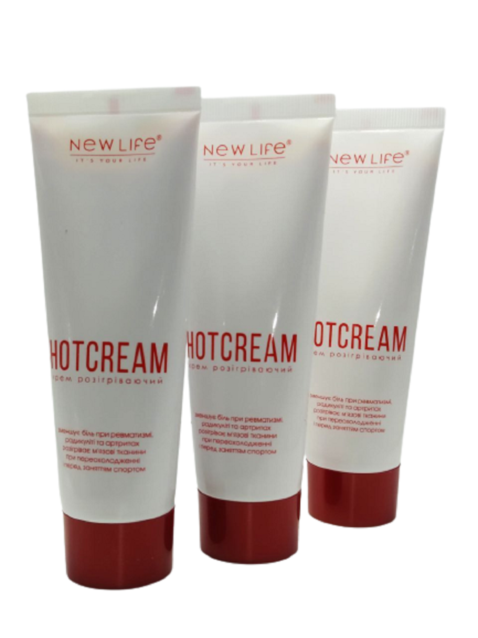 Розігріваюча мазь HOT CREAM 80 мл Нове життя