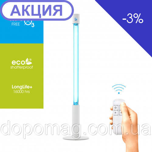 Бактерицидний опромінювач BactoSfera 360° 15 ECO RC-TIMER White