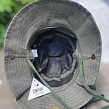 Літні військові панами зі шнурком на фіксаторі в оливковому кольорі, фото 7