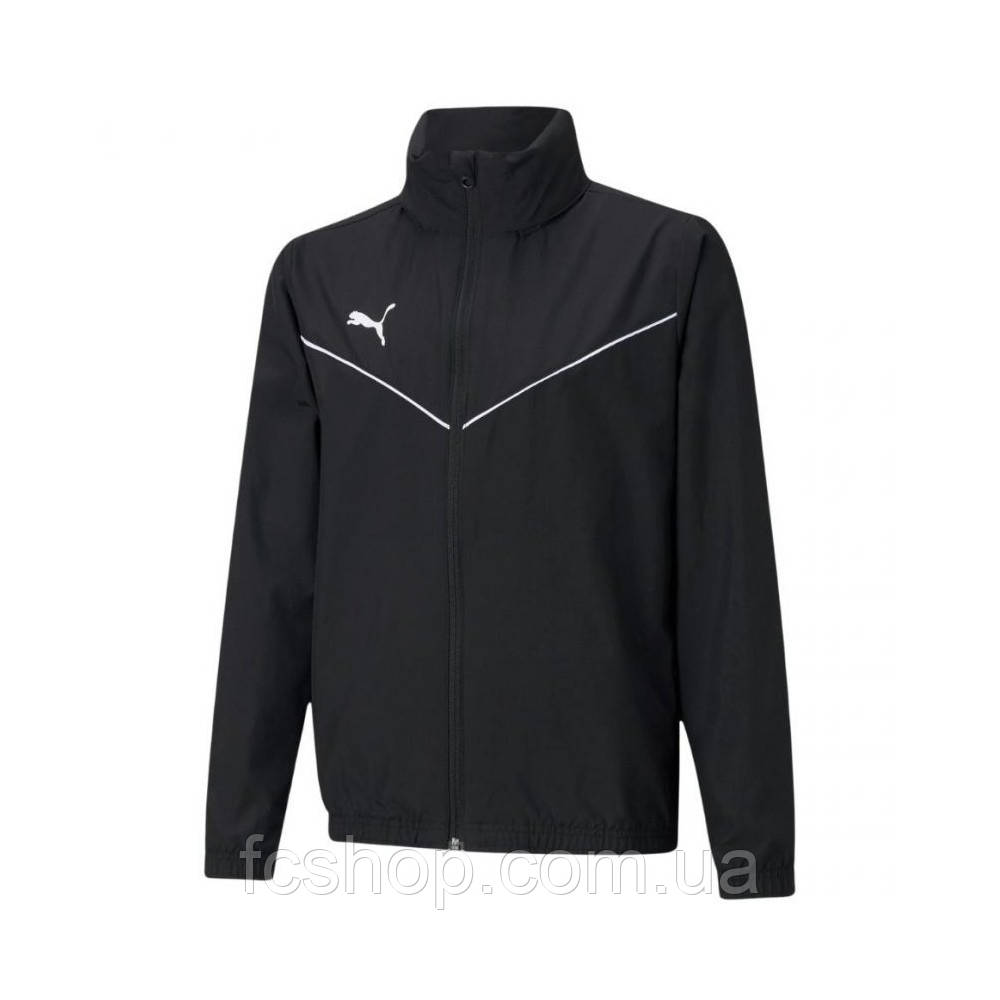Дитяча вітровка Puma teamRISE чорна 657402-03, Чорний, Розмір (EU) — 128 cm
