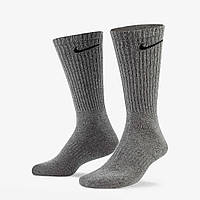 Шкарпетки Nike Everyday Cushion Crew SX7666-064-1, Сірий, Розмір (EU) — 38-42