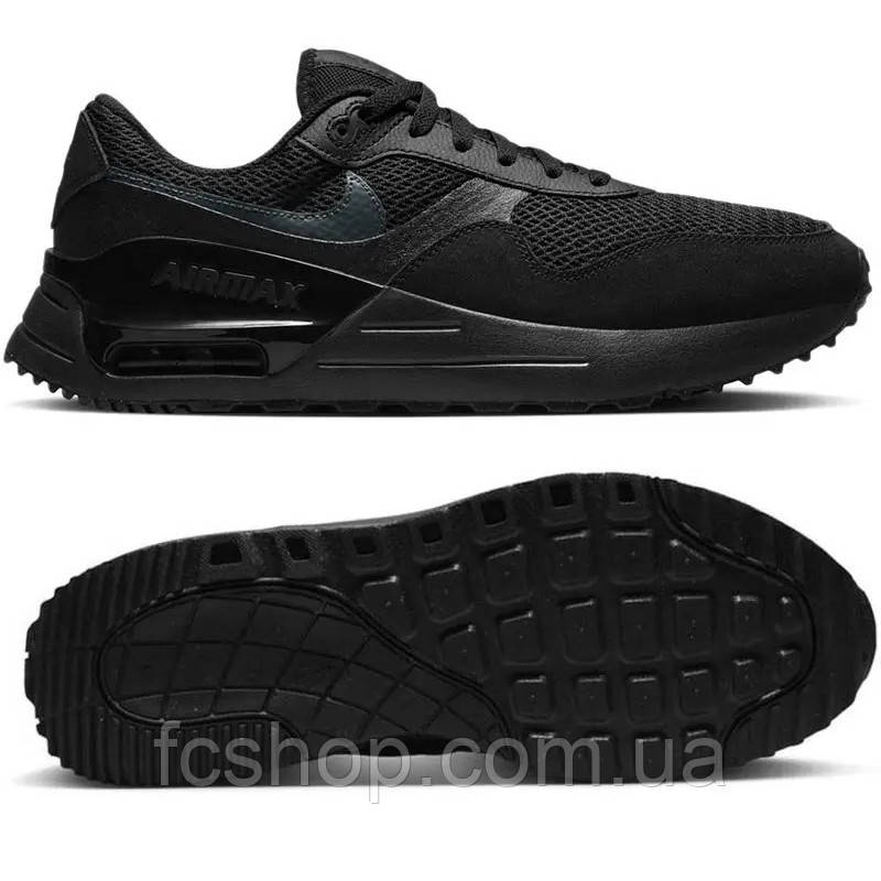 Чоловічі кросівки Nike AIR MAX SYSTM DM9537-004, Чорний, Розмір (EU) — 42.5, фото 1