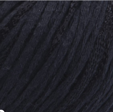 Нитки пряжа для в'язання бавовна/віскоза SYMPHONY YarnArt Симфоні № 2126 - чорний, фото 1