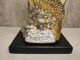 Статуетка Золота рибка 26 см - Подарунок рибалці Золотий короп 1500 грамів, фото 10