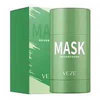 Маска стик для лица Veze Mud Clean Mask с экстрактом зеленого чая и азиатской центеллы 40 g